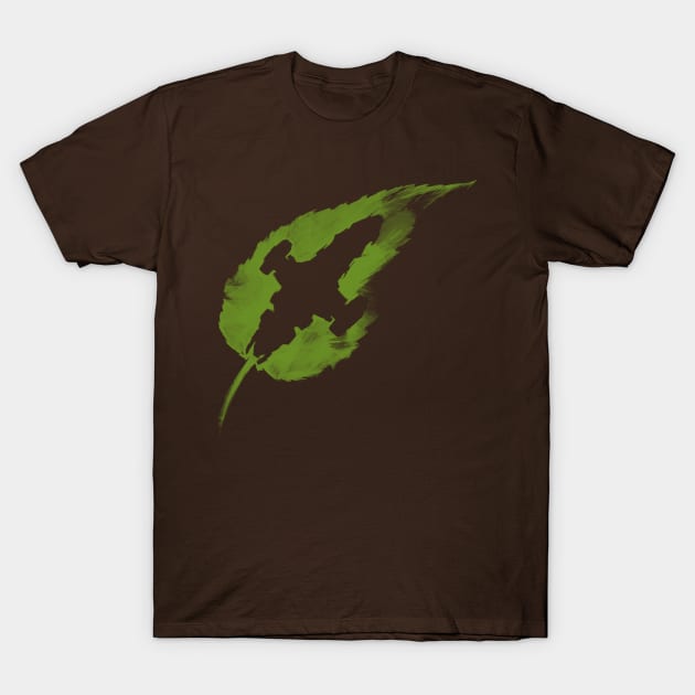 Leaf on the Wind T-Shirt by vincentcarrozza